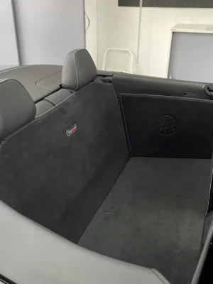 Hund Rückbankschutz Audi A5 Cabrio (8F) 2009 bis 2016 - Rückbankschutz für Hunde - Rücksitzbank von CargoCover - Produktbild 1