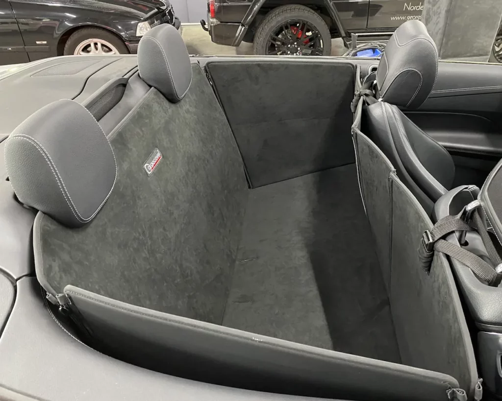 Hund Rückbankschutz Mercedes-Benz E-Klasse Cabrio A238 ab 2018 - Rückbankschutz für Hunde - Rücksitzbank von CargoCover - Produktbild 1